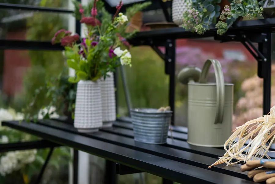 Klappbarer Lamellentisch - QUBE Lean-to 6